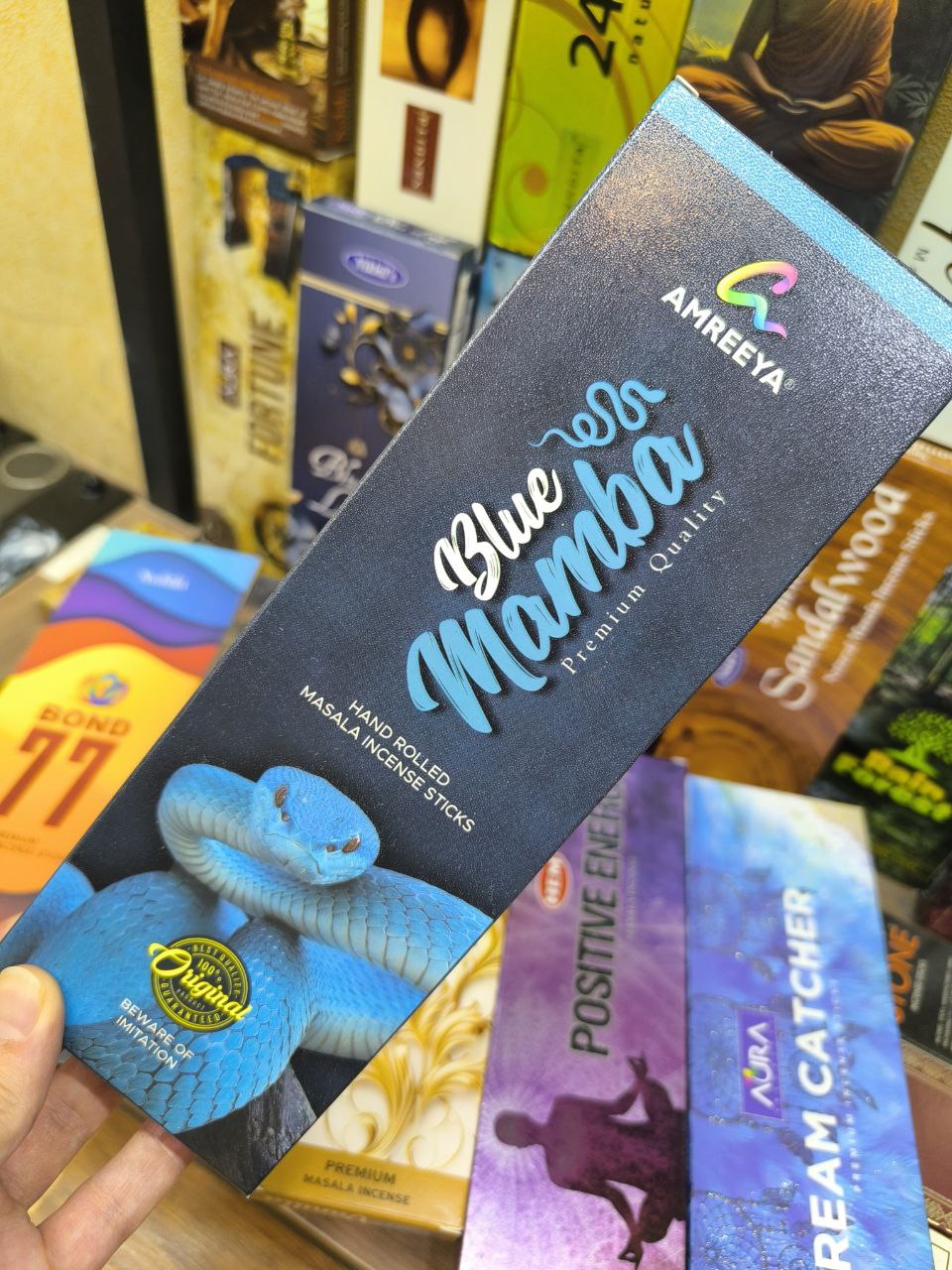 عود دستساز Blue mamba