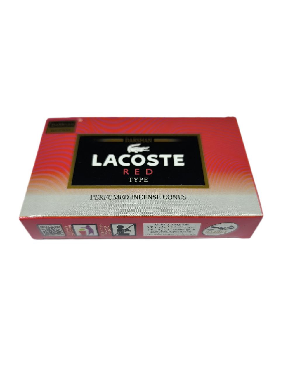 عود مخروطی لاگوست قرمز دارشان